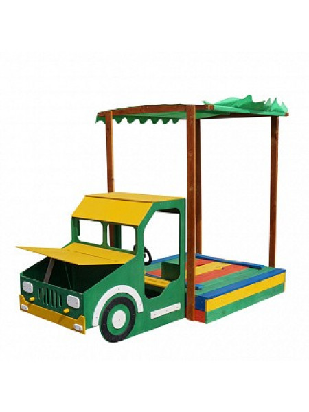 Дитяча пісочниця дерев'яна Вантажівка