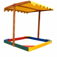 Пісочниця із дахом 2 в 1