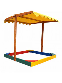 Пісочниця із дахом 2 в 1