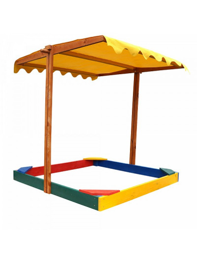 Пісочниця із дахом 2 в 1