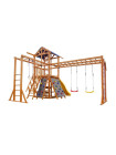 Детская площадка деревянная с двумя горками BL-12