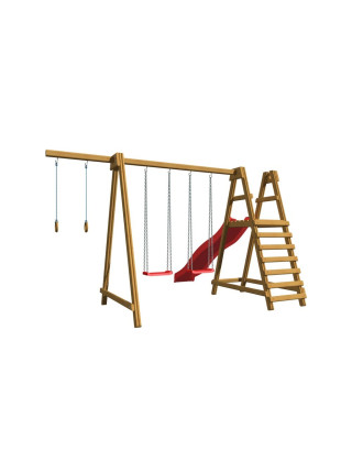 Дитячий дерев'яний майданчик SB-3 Дитячий дерев'яний майданчик SB-3