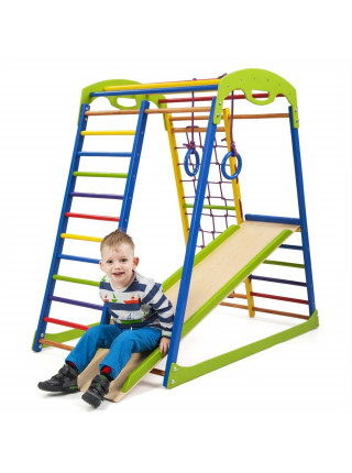 Дитячий спортивний комплекс для дому СпортВуд 130 см Дитячий спортивний комплекс для дому СпортВуд 130 см