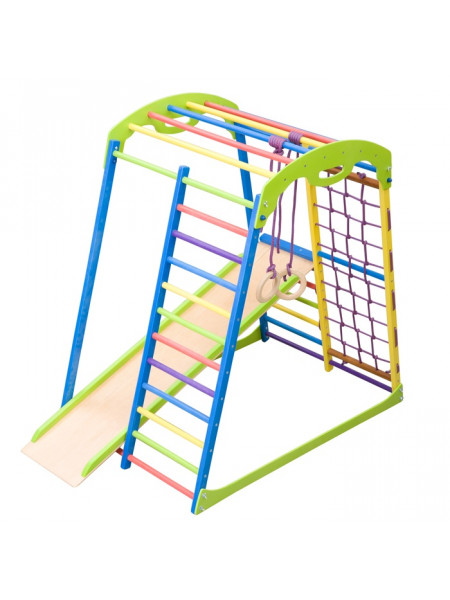 Дитячий спортивний комплекс для дому СпортВуд 130 см Дитячий спортивний комплекс для дому СпортВуд 130 см