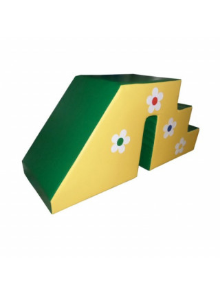 М'який модуль Гірка Квіточка зі сходинками М'який модуль Гірка Квіточка зі сходинками