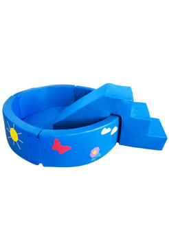 Сухой бассейн с горкой Круг