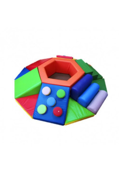 Мягкий модуль с сухим бассейном Вулкан