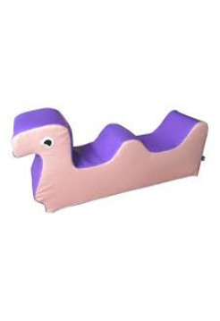 Модуль качалка мягкая Гусеница