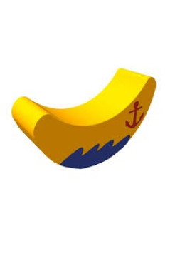 Мягкая качалка Море