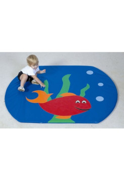 Дитячий м'який килимок Акваріум