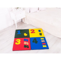 Дитячий килимок-мат складаний Арифметика