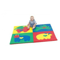 Дитячий килимок-мат розвиваючий Зоо