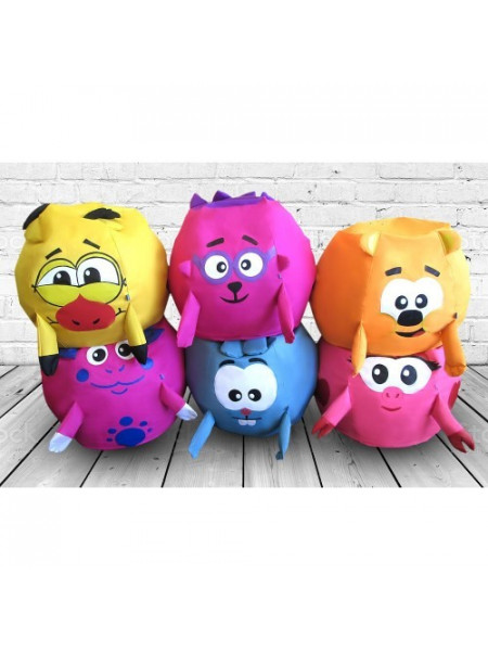 Набір дитячих крісел-мішків Мультяшки Набір дитячих крісел-мішків Мультяшки