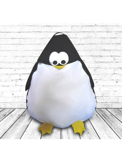 Дитяче крісло мішок Пінгвін