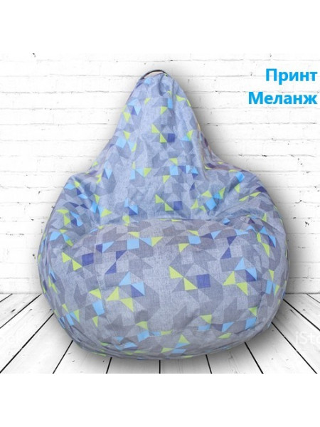 М'яке крісло мішок Oxford Print М'яке крісло мішок Oxford Print