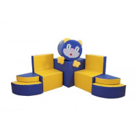 Комплект м'якої ігрової меблів Мурзик