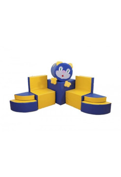 Комплект м'якої ігрової меблів Мурзик