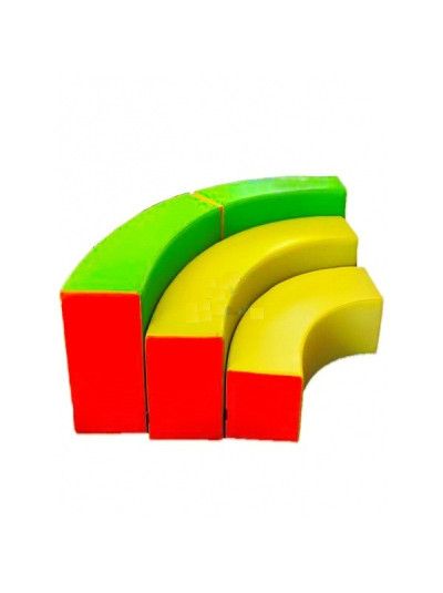 М'які модулі лавки для дитячого садка