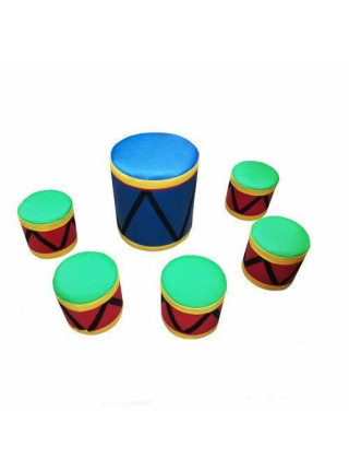 Набір м'яких меблів Барабани Набір м'яких меблів Барабани