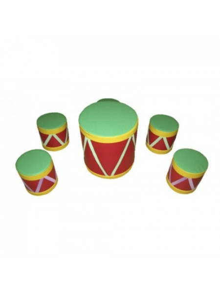 Набір м'яких меблів Барабани Набір м'яких меблів Барабани