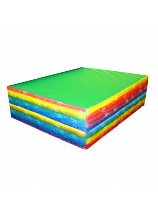 Диван-ліжко безкаркасний з подушкою Кольоровий Диван-ліжко безкаркасний з подушкою Кольоровий