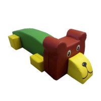 Конструктор из мягких модулей Мишка 