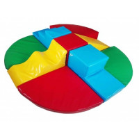 Модульний підлоговий м'який Конструктор-9