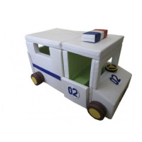 Конструктор-трансформер модульний Машина поліцейська