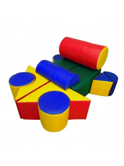 Мягкий напольный конструктор Самолёт