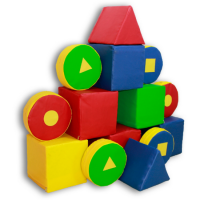 Конструктор из мягких модулей Микс