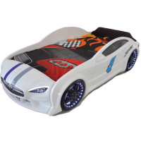 Ліжко-машинка GT Біла Туреччина 80х160 см