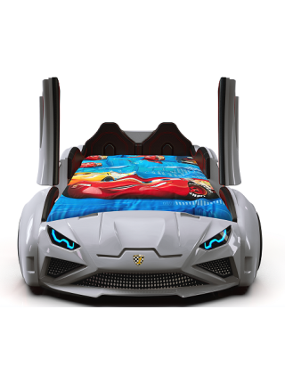 Ліжко машинка  Lamborghini біла