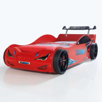 Ліжко-машинка Суперкар червоне