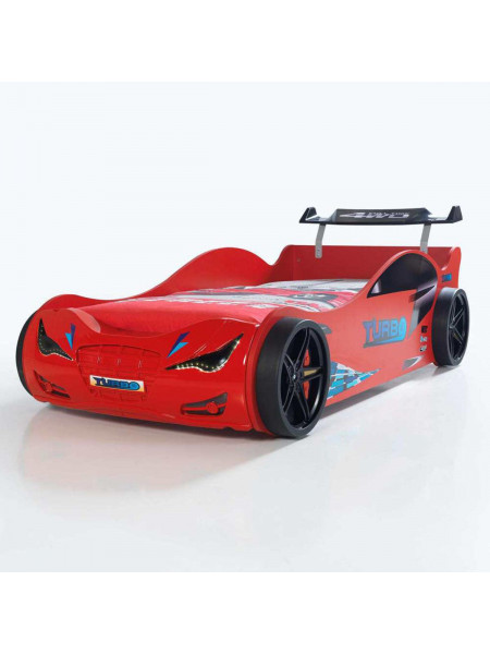 Ліжко-машинка Суперкар червоне