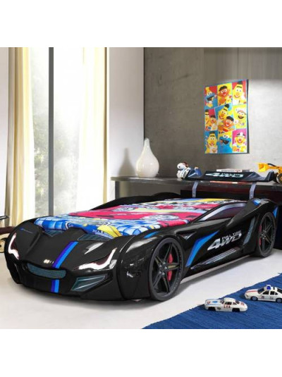 Ліжко машина BMW чорне, пластик, Туреччина