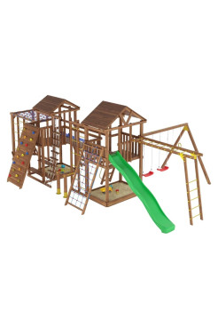 Ігровий майданчик з дерева вежа-14